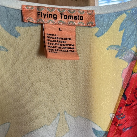 Flying Tomato maxi dress Casual Multi-Colored Floral Print - Picture 3 of 5